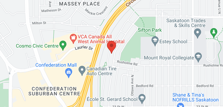 map of 413 Vancouver AVE N